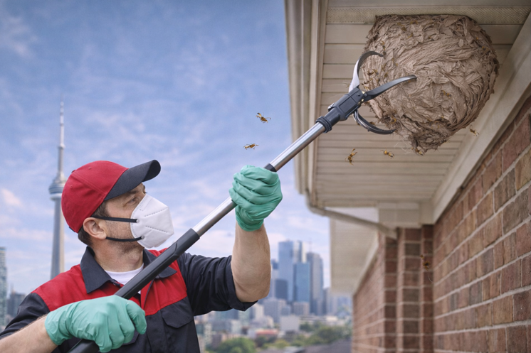 Wasp Nest Removal in Toronto GTA